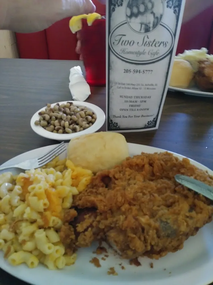 Famous Fries Pork Chops Mac N Cheese